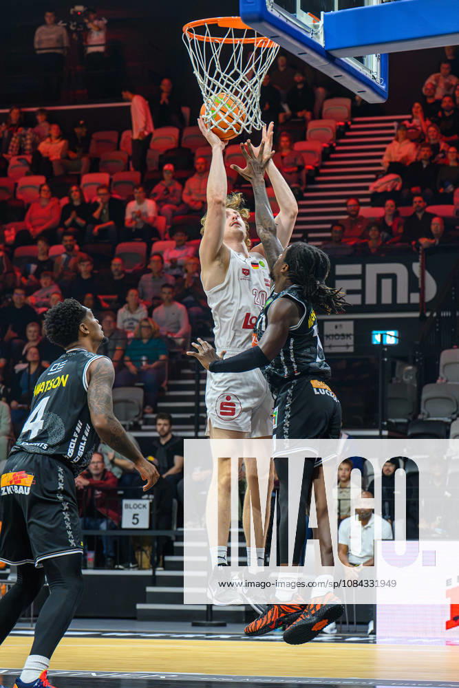 Basketball Season 2026–2027 2nd Bundesliga Pro A Matchday 4 Nuremberg Falcons Basketball Club NBC Kreisbau Kirchheim Knights AlSch Jarne Jürgens Juergens 21, Nuremberg Falcons BC NBC Tyrel Morgan 11, Kreisbau Kirchheim Knights