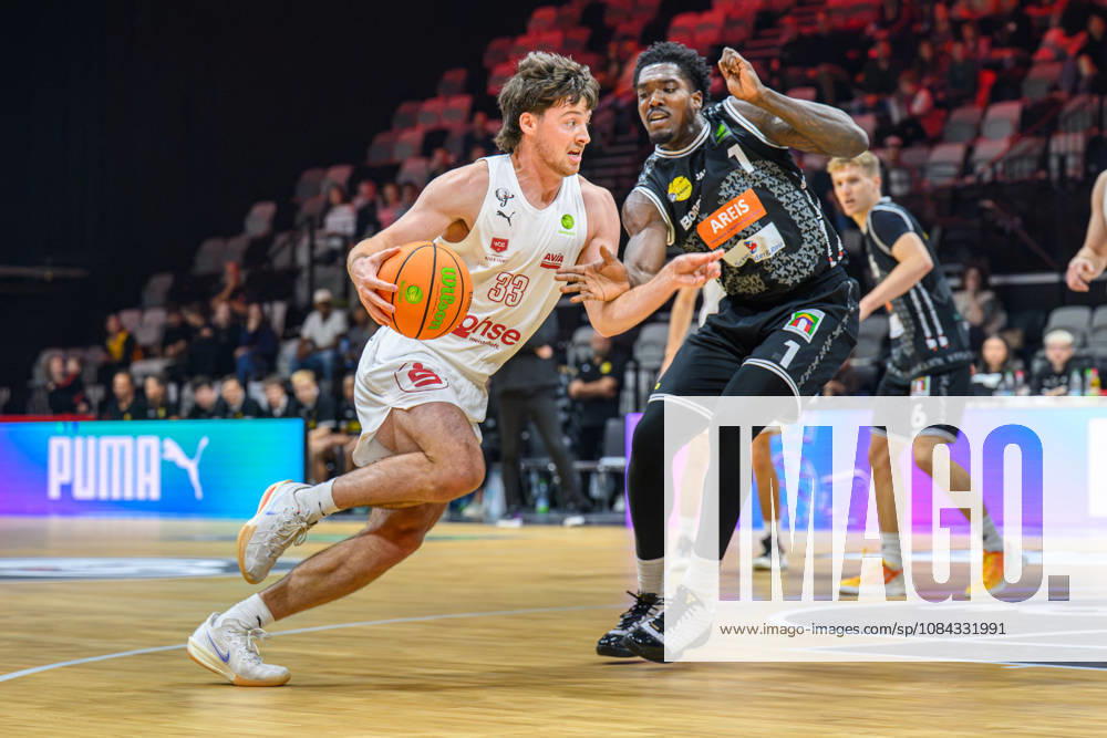 Basketball Season 2026–2027 2nd Bundesliga Pro A Matchday 4 Nuremberg Falcons Basketball Club NBC Kreisbau Kirchheim Knights AlSch Nate Heise 33, Nuremberg Falcons BC NBC Philip Alston 1, Kreisbau Kirchheim Knights