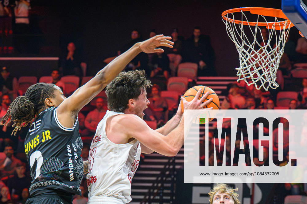 Basketball Season 2026–2027 2nd Bundesliga Pro A Matchday 4 Nuremberg Falcons Basketball Club NBC Kreisbau Kirchheim Knights AlSch Corey Jr. Hines 2, Kreisbau Kirchheim Knights Nate Heise 33, Nuremberg Falcons BC NBC