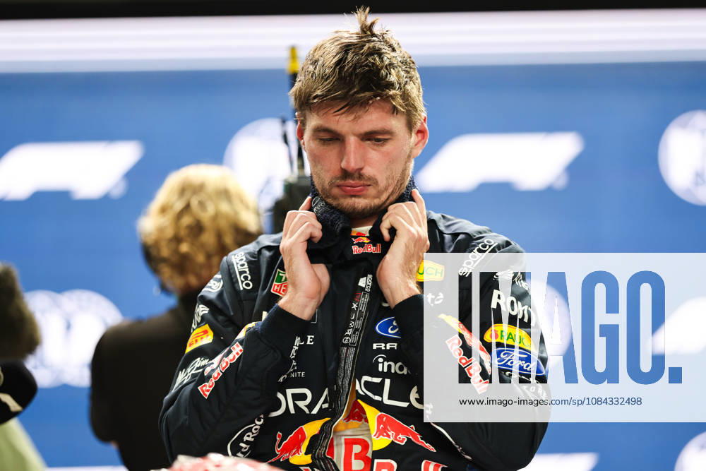 Max Verstappen of the Netherlands and Oracle Red Bull Racing being after qualifying for F1 Grand Prix race of Singapore at Marina Bay Street Circuit on October 10, 2026 in Singapore, Singapore. (Photo by Qian Jun SPP-Paddocker)