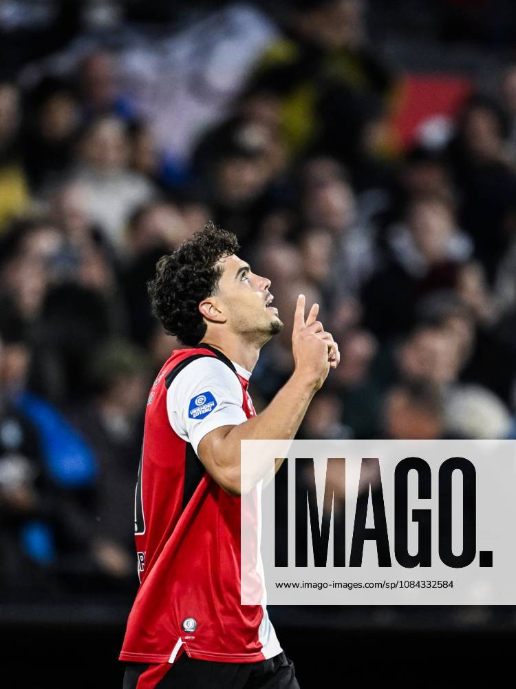 ROTTERDAM - Nacho Ferri of Feyenoord celebrates the 1-0 during the Dutch Eredivisie match between Feyenoord and AZ Alkmaar at Feyenoord stadium De Kuip on October 10, 2026 in Rotterdam, the Netherlands. OLAF KRAAK ANP Eredivisie 2026 27 ANPxSportx IVx 572041635 originalFilename: 572041635