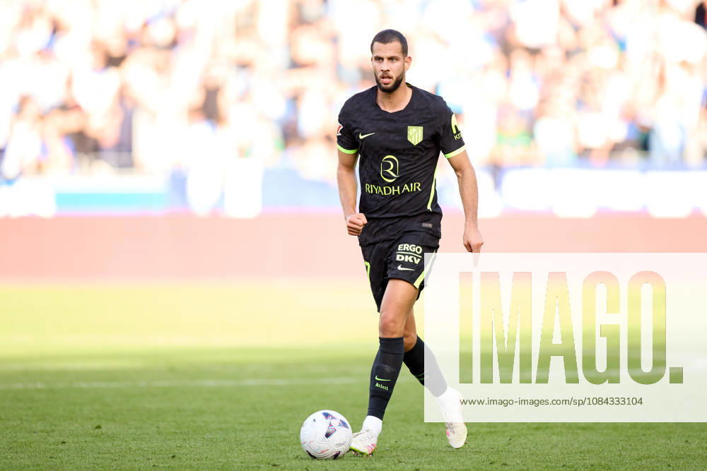 David Hancko of Atletico de Madrid in action during the LaLiga EA Sports match between Deportivo Alaves and Atletico de Madrid at Mendizorrotza on October 10, 2026, in Vitoria, Spain. Vitoria Spain - ZUMAa181 20261010_zaa_a181_062