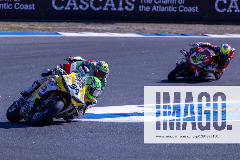 ESTORIL, PORTUGAL - OCTOBER 10: Lorenzo Baldassarri of Italy and Team Goeleven competes during Race 1 during day two of the World Superbikes Estoril Round at Circuito Estoril on October 10, 2026 in Estoril, Portugal. Cascais Portugal - ZUMAl192 20261010_zsp_l192_108
