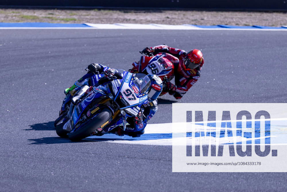 ESTORIL, PORTUGAL - OCTOBER 10: Xavi Vierge of Spain and Pata Maxus Yamaha competes during Race 1 during day two of the World Superbikes Estoril Round at Circuito Estoril on October 10, 2026 in Estoril, Portugal. Cascais Portugal - ZUMAl192 20261010_zsp_l192_111