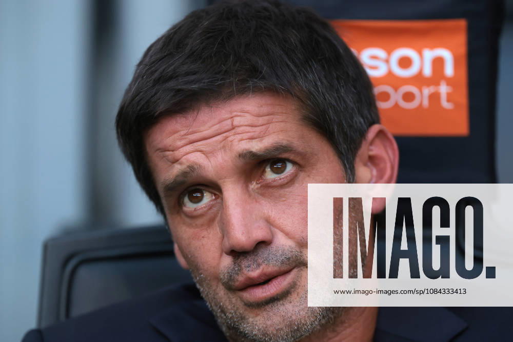 FC Internazionale v Parma Calcio 1913 - Serie A - Season 2026-2027 Milan, Italy, 10th October 2026. Cristian Chivu Head coach of FC Internazionale reacts on the bench prior to kick off in the FC Internazionale vs Parma Calcio 1913 Serie A match at Giuseppe Meazza, Milan. Picture credit should read: Jonathan Moscrop Milan Stadio Giuseppe Meazza Italy
