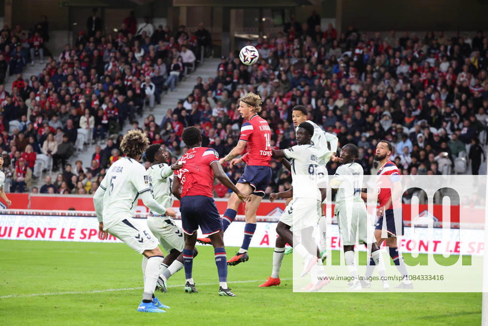 Action du LOSC lors du match LOSC Lille vs Le Havre, Ligue 1, Decathlon Arena stade Pierre Mauroy, le 10 octobre 2026 - photo Laurent Sanson PsnewZ