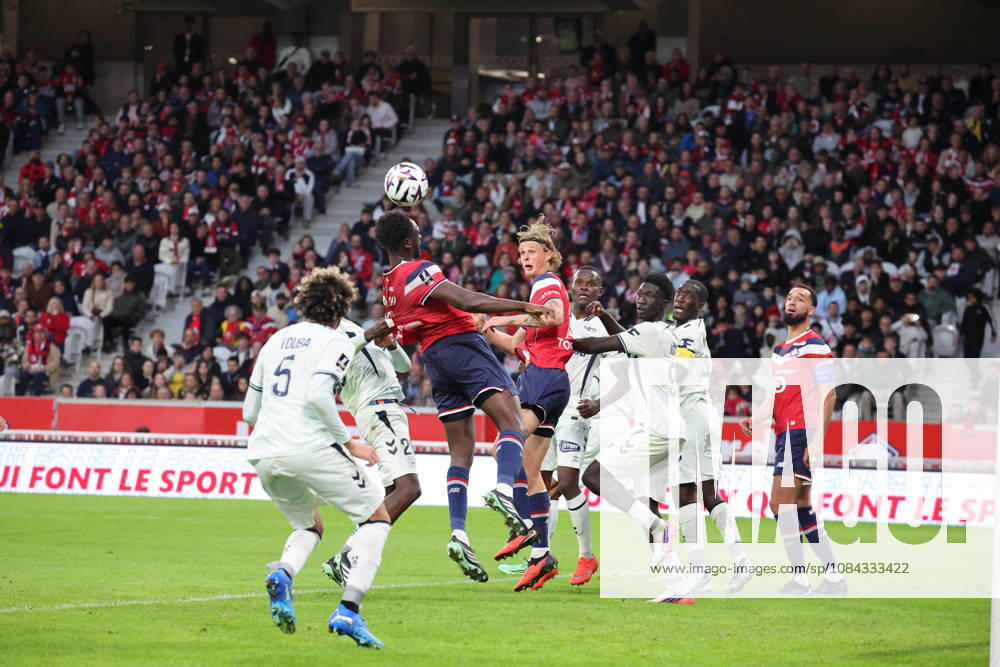 Action du LOSC lors du match LOSC Lille vs Le Havre, Ligue 1, Decathlon Arena stade Pierre Mauroy, le 10 octobre 2026 - photo Laurent Sanson PsnewZ