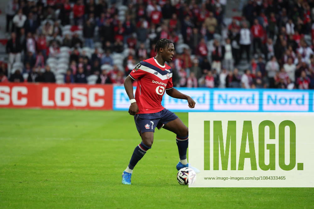 Dïlane BAKWA (LOSC Lille) lors du match LOSC Lille vs Le Havre, Ligue 1, Decathlon Arena stade Pierre Mauroy, le 10 octobre 2026 - photo Laurent Sanson PsnewZ