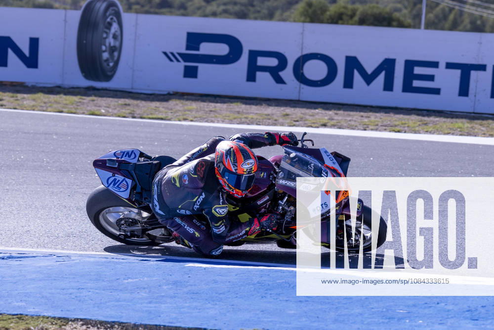 ESTORIL, PORTUGAL - OCTOBER 10: Sam Lowes of Great-Britain and ELF Marc VDS Racing Team competes during Race 1 during day two of the World Superbikes Estoril Round at Circuito Estoril on October 10, 2026 in Estoril, Portugal. Cascais Portugal - ZUMAl192 20261010_zsp_l192_115
