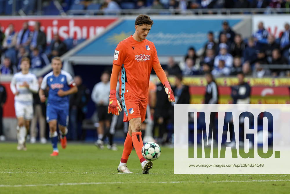 GER, Soccer, Men s, 3rd Division, 2026–2027 Season, MSV Duisburg vs. TSG Hoffenheim II, Lukas Blöndal Petersson, TSG II in action with the ball, individual play, Duisburg, Schauinsland, Reisen Arena, North Rhine-Westphalia, Germany