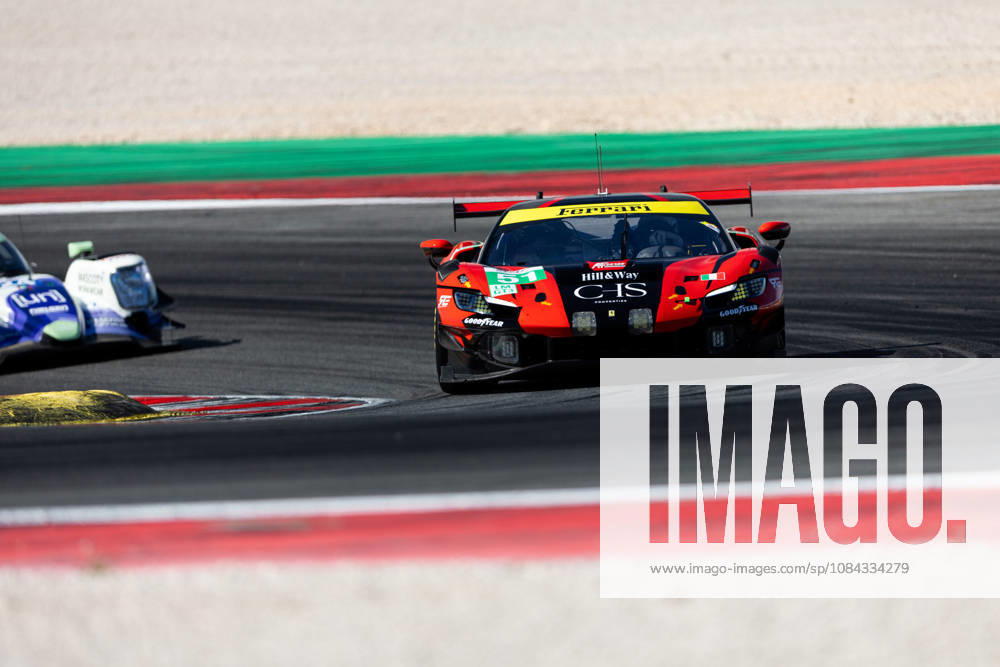 AUTO - ELMS - 4 HOURS OF PORTIMAO 2026 51 SAMANI Charles-Henri (fra), LAURSEN Conrad (den), RIGON Davide (ita), AF Corse, Ferrari 296 LMGT3 Evo, LMGT3, action during the 4 Hours of Portimao 2026, 6th round of the 2026 European Le Mans Series on the Autodromo Internacional do Algarve from October 8 to 10, 2026 in Portimao, Portugal -