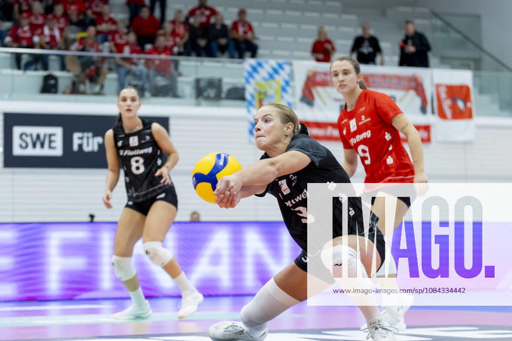 DEKRA 1st Bundesliga Women: Schwarz Weiss Erfurt vs. Rote Raben Vilsbiburg, Erfurt, October 10, 2026; Luisa Keller 3, Rote Raben Vilsbiburg; DEKRA 1st Bundesliga Women: Schwarz Weiss Erfurt vs. Rote Raben Vilsbiburg, Riethsporthalle, Erfurt 1October 10, 2026