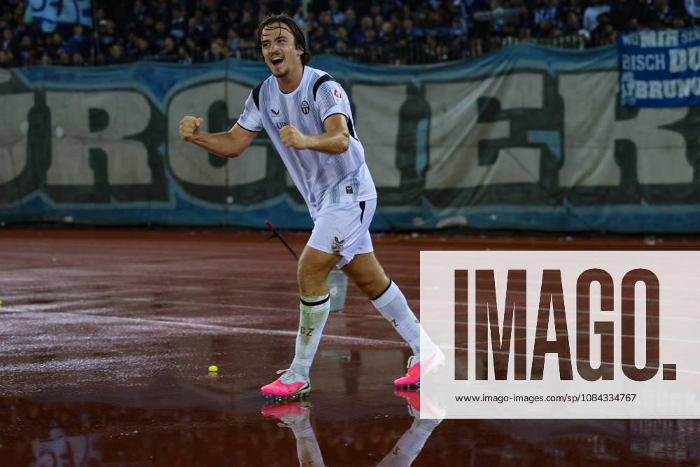 FC Zurich vs. FC Thun, Brack Super League, October 10, 2026. Scorer of the 3-1 goal for FC Zurich, Doron Lichtenstein, during the soccer match, Brack Super League, FC Zurich vs. FC Thun, October 10, 2026, Letzigrund Stadium, Zurich, Switzerland Zurich Letzigrund Stadium Zurich Switzerland