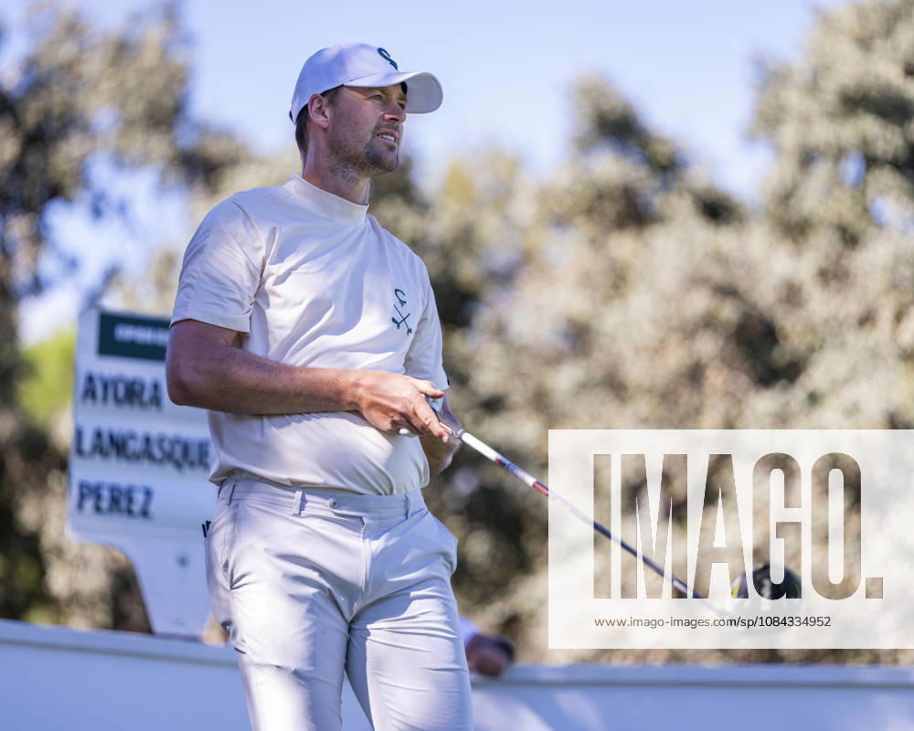 Golf 2026: Open De Espana: Day Three MADRID, SPAIN - OCTOBER 10: Victor Perez of France looks on on day three of the Open de Espana presented by Madrid at Club de Campo Villa de Madrid on October 10, 2026 in Madrid, Spain. Madrid Club de Campo Villa de Madrid Madrid Spain