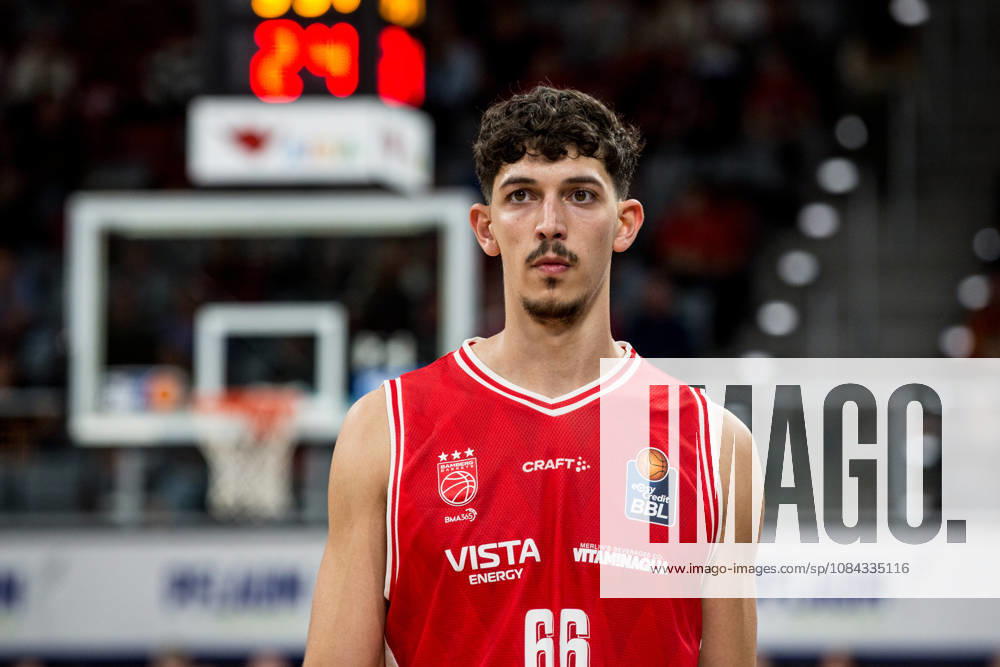 Bamberg, Germany, October 10, 2026; easyCredit BBL 2026–2027, Matchday 5; BMA365 Bamberg Baskets vs. Syntainics MBC; Pictured: Yual Hochstadter, Bamberg; Single photo; Brose Arena, Bavaria