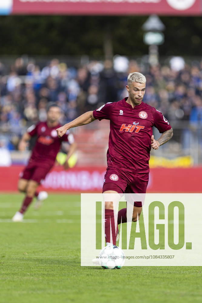 3rd Division, Fortuna Cologne vs. 1. FC Saarbrücken, October 10, 2026, Tom Geerkens, Fortuna Cologne, 6; 3rd Division, Fortuna Cologne vs. 1. FC Saarbrücken, Matchday 8, on October 10, 2026, Südstadion, Cologne DFB regulations prohibit any use of photographs as image sequences and or quasi-video