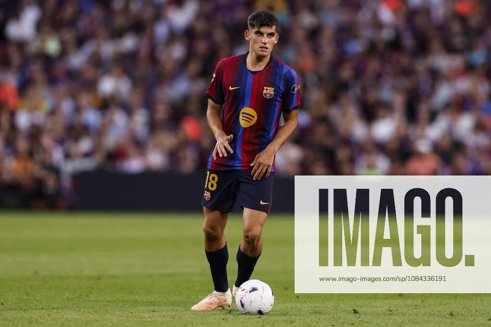 Gerard Martin of FC Barcelona, Barca in action during the Spanish league, LaLiga EA Sports, football match played between FC Barcelona and Getafe CF at Spotify Camp Nou stadium on October 10, 2026 in Barcelona, Spain. FC Barcelona V Getafe CF - LaLiga EA Sports - ZUMAa181 20261010_zaa_a181_099