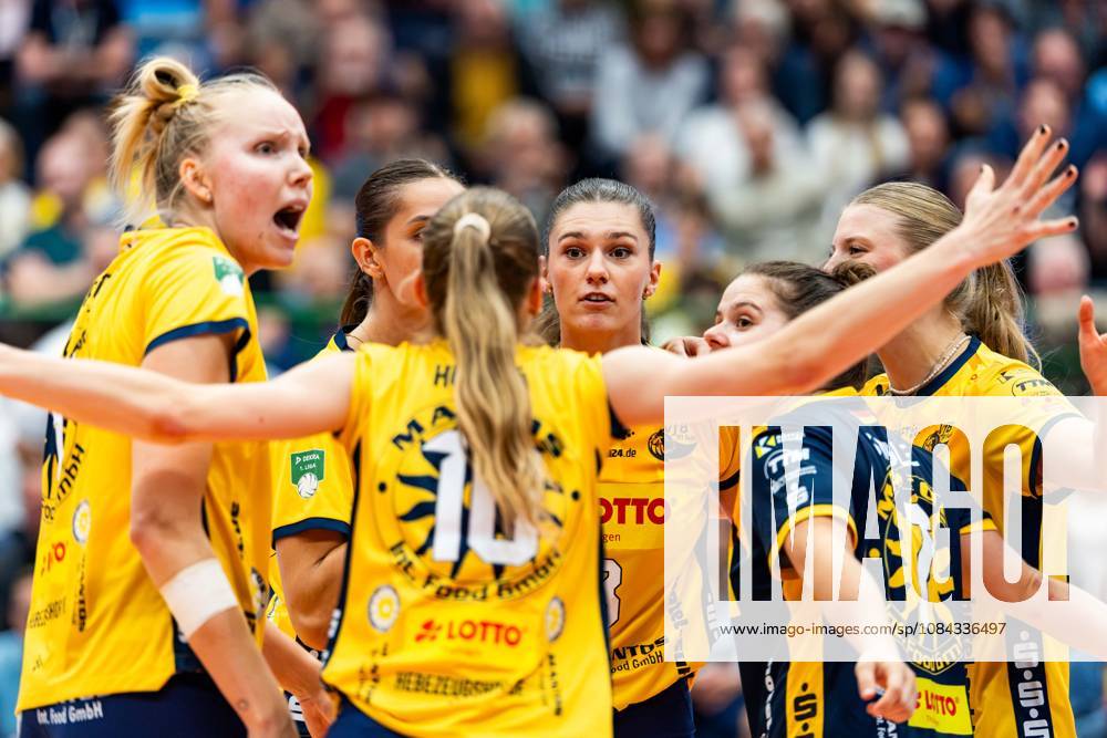 GER, Volleyball, Dekra 1st Division, Women, Season 26–27, Regular Season, VfB Suhl Lotto Thuringia vs. Skurios Volleys Borken, Nina Dreisigova, VfB Suhl Lotto Thuringia, 98527 Suhl, Wolfsgrube Sports Hall, Thuringia, Germany
