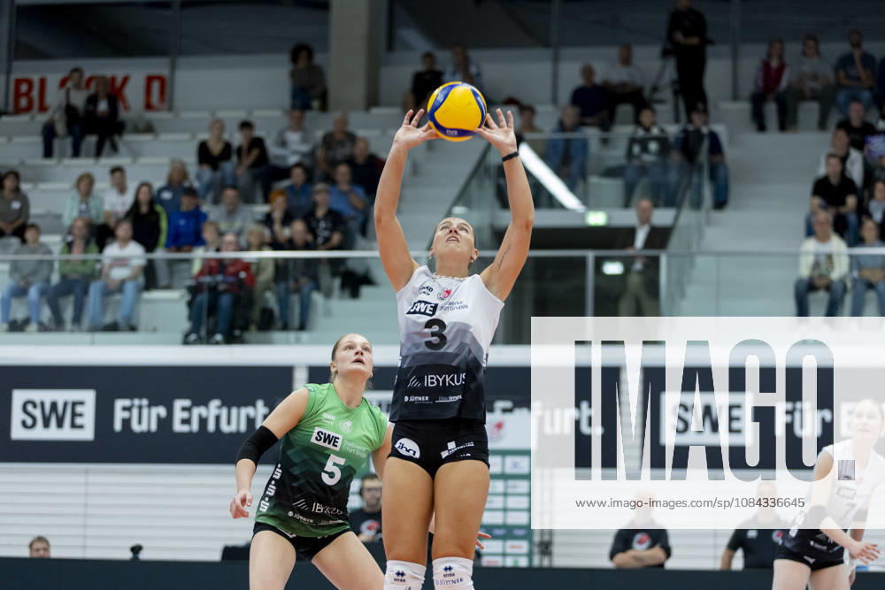 DEKRA 1st Bundesliga Women: Schwarz Weiss Erfurt vs. Rote Raben Vilsbiburg, Erfurt, October 10, 2026, Lina Marie Lieb 3, Schwarz Weiss Erfurt, DEKRA 1st Bundesliga Women: Schwarz Weiss Erfurt vs. Rote Raben Vilsbiburg, Riethsporthalle, Erfurt, October 1,0, 2026