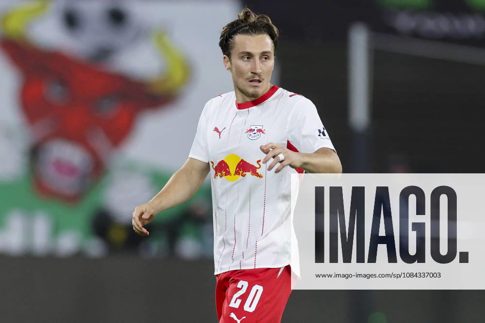 Rocco Reitz of RB Leipzig gestures during the Bundesliga match between RB Leipzig and Eintracht Frankfurt, at Red Bull Arena on October 10, 2026, in Leipzig, Germany. Photo by Marco Steinbrenner, DeFodi Images. Rocco Reitz of RB Leipzig gestures during the Bundesliga match between RB Leipzig and Eintracht Frankfurt at Red Bull Arena on October 10, 2026 in Leipzig, Germany. Photo by Marco Steinbrenner, DeFodi Images. DFB and DFL regulations prohibit any use of photographs as image sequences and or quasi-video. Photo by Marco Steinbrenner, DeFodi Images.