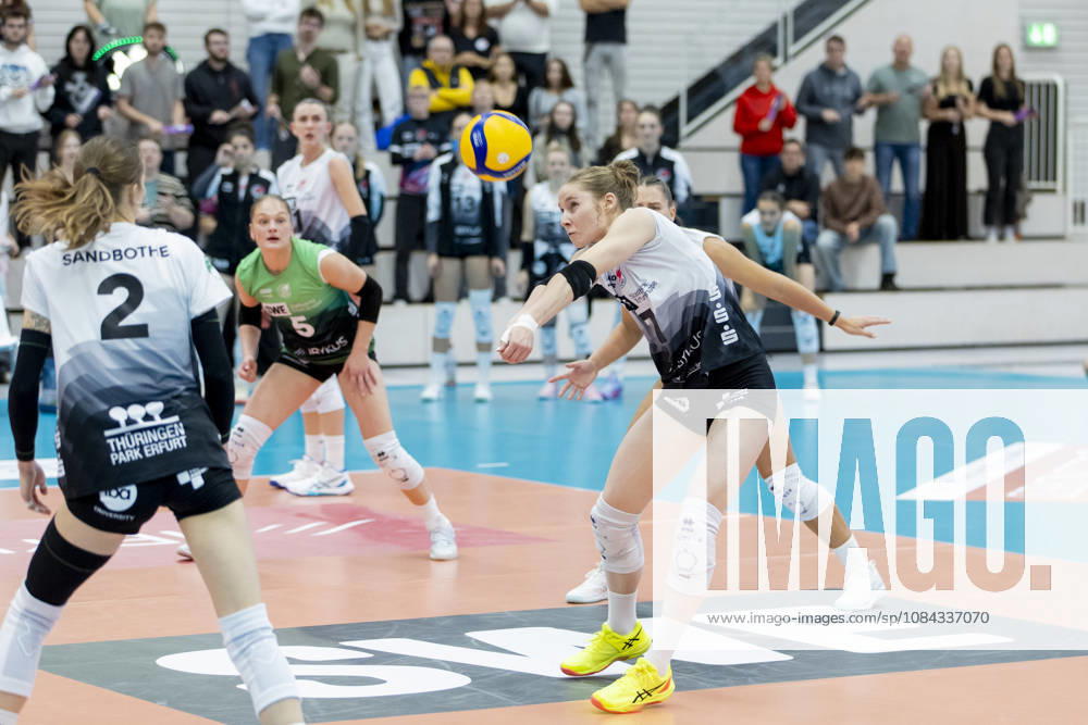 DEKRA 1st Bundesliga Women: Schwarz Weiss Erfurt vs. Rote Raben Vilsbiburg, Erfurt, October 10, 2026, Teresa Ziegenbalg 7, Schwarz Weiss Erfurt, DEKRA 1st Bundesliga Women: Schwarz Weiss Erfurt vs. Rote Raben Vilsbiburg, Riethsporthalle, Erfurt