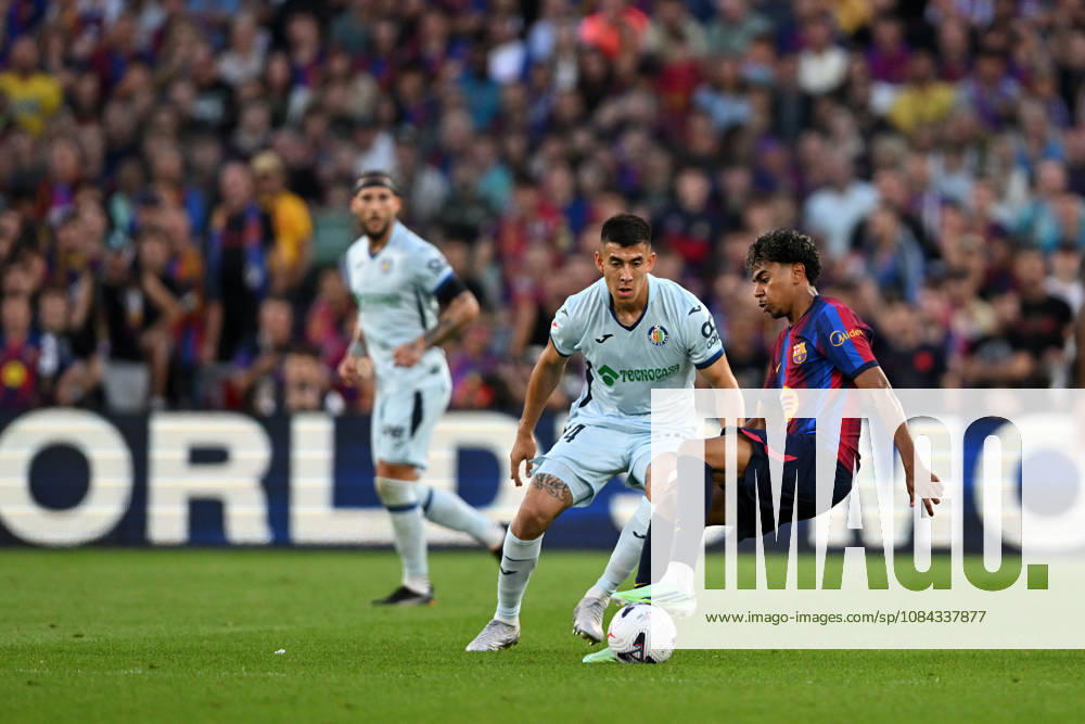 FC Barcelona, Barca v GETAFE CF SPOTIFY CAMP NOU. BARCELONA October 10,2026 FC BARCELONA vs GETAFE CF OCTOBER 10 ,2026 Lamine Yamal (10) of FC Barcelona during the match between FC Barcelona and Getafe CF corresponding to the eighth day of La Liga EA Sports at at Spotify Camp Nou in Barcelona, Spain. Barcelona ESP