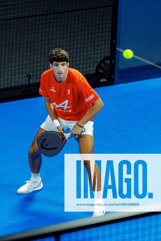 DÜSSELDORF, GERMANY - 10 OCTOBER 2026: Image shows Arturo Coello (ESP) during CUPRA Germany Premier Padel P2 2026 Day 7: Semifinals at CASTELLO Düsseldorf on 10 10 2026 in Düsseldorf, Germany. Germany