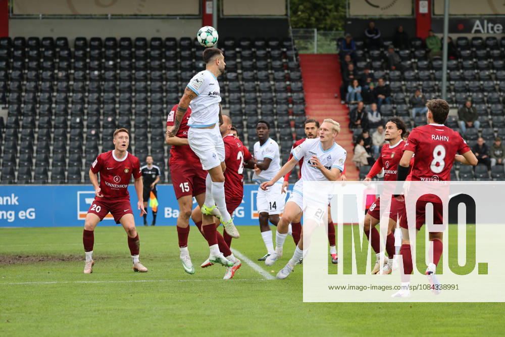 Penalty area play, Goncalo Gregorio, SV Waldhof Mannheim, German 3rd Division, Matchday 8, SG Sonnenhof Großaspach vs. SV Waldhof Mannheim on October 10, 2026, at the WIRmachenDRUCK Arena in Aspach Großaspach, Germany; Aspach Großaspach, WIRmachenDRUCK Arena, Germany