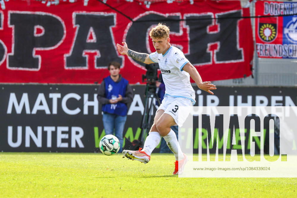Moritz Malik Polte, SV Waldhof Mannheim, 3rd Division, Matchday 8, SG Sonnenhof Großaspach vs. SV Waldhof Mannheim on October 10, 2026, at the WIRmachenDRUCK Arena in Aspach Großaspach, Germany; Aspach Großaspach WIRmachenDRUCK Arena, Germany