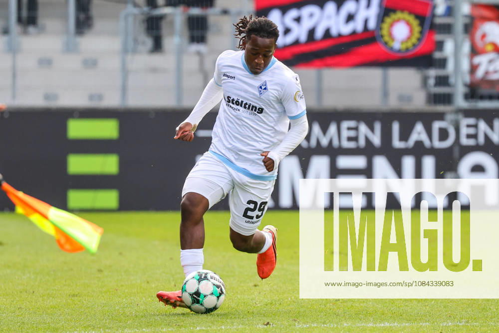 Nolan Muteba N Tumba, SV Waldhof Mannheim, 29 Soccer 3rd Division, Matchday 8, SG Sonnenhof Großaspach vs. SV Waldhof Mannheim on October 10, 2026, at the WIRmachenDRUCK Arena in Aspach Großaspach, Germany; Aspach Großaspach, WIRmachenDRUCK Arena, Germany