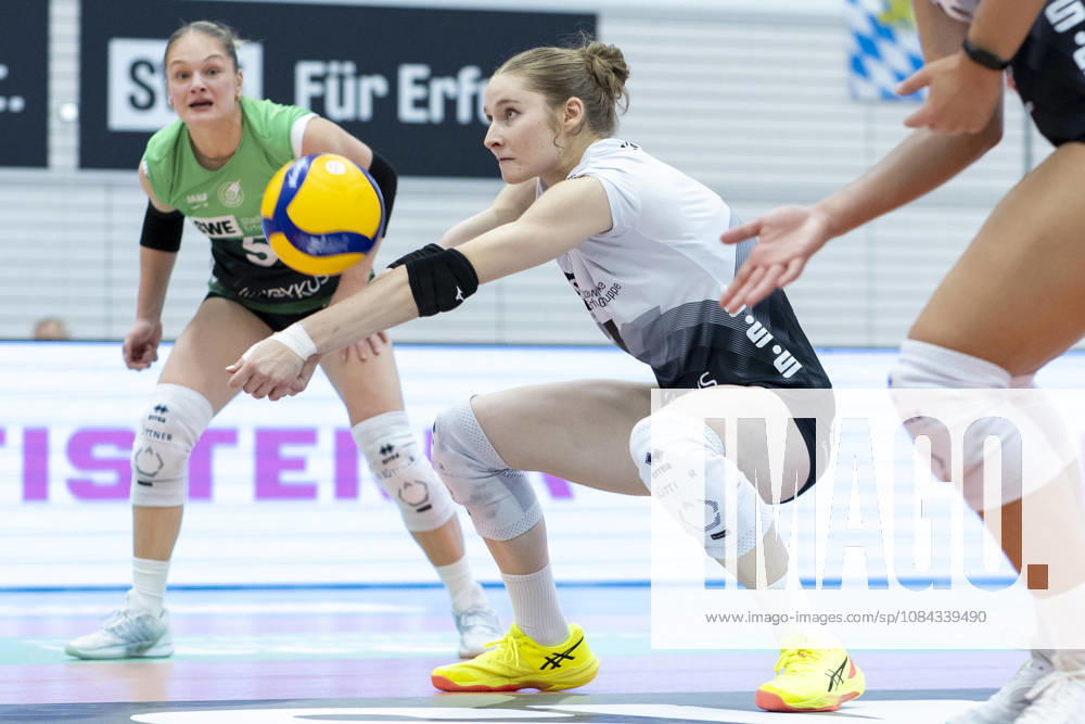 DEKRA 1st Bundesliga Women: Schwarz Weiss Erfurt vs. Rote Raben Vilsbiburg, Erfurt, October 10, 2026, Teresa Ziegenbalg 7, Schwarz Weiss Erfurt, DEKRA 1st Bundesliga Women: Schwarz Weiss Erfurt vs. Rote Raben Vilsbiburg, Riethsporthalle, Erfurt