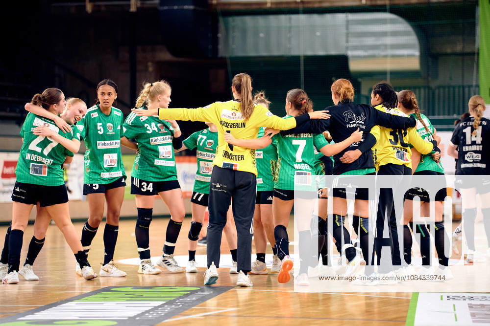 Fuechse Berlin celebrate a draw, GER, Women s Handball Bundesliga 2, Fuechse Berlin vs. SG Nürtingen-Zizishausen, 2026–27 season, Matchday 5, October 10, 2026, GER, Women’s Handball Bundesliga 2, Füchse Berlin vs. SG Nürtingen-Zizishausen, 2026–27 season, Matchday 5, October 10, 2026, Berlin