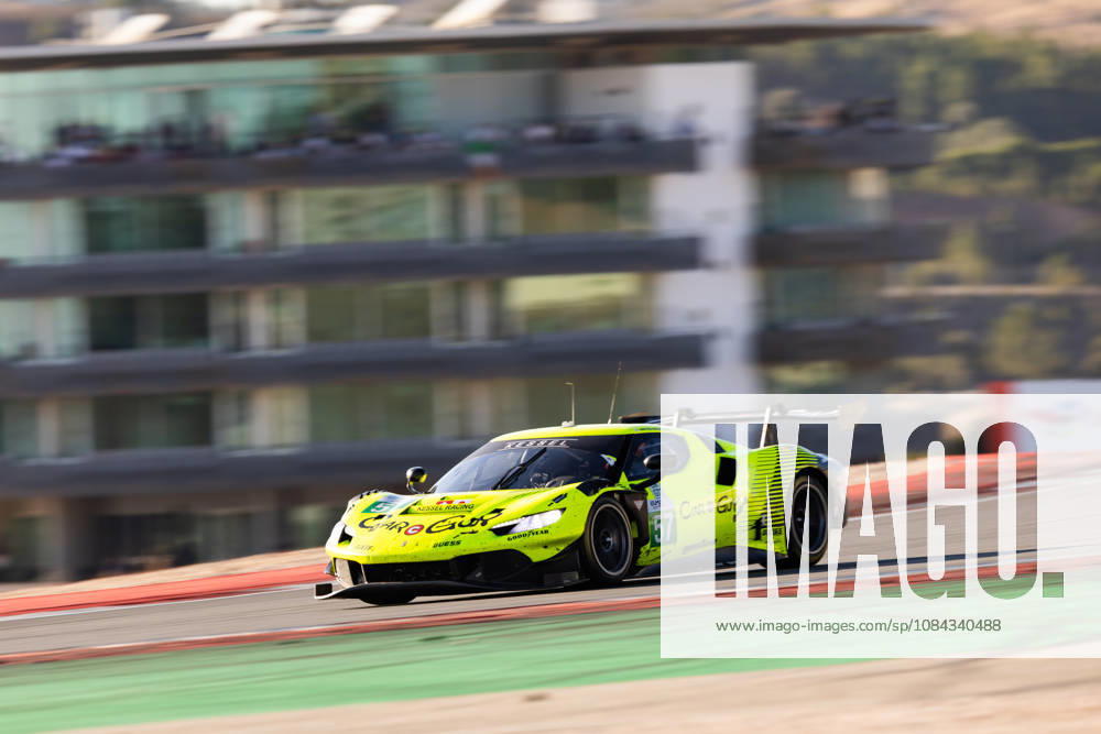 AUTO - ELMS - 4 HOURS OF PORTIMAO 2026 57 KIMURA Takeshi (jpn), JAUBERT Mathys (fra), SERRA Daniel (bra), Kessel Racing, Ferrari 296 LMGT3 Evo, LMGT3, action during the 4 Hours of Portimao 2026, 6th round of the 2026 European Le Mans Series on the Autodromo Internacional do Algarve from October 8 to 10, 2026 in Portimao, Portugal -