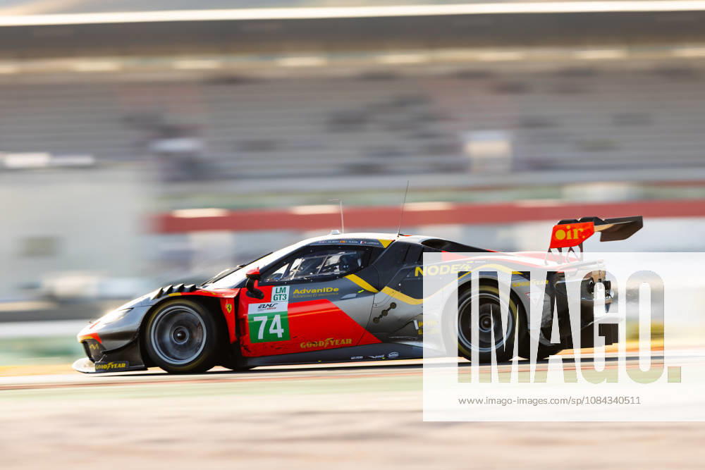 AUTO - ELMS - 4 HOURS OF PORTIMAO 2026 74 GILBERT Andrew (uae), RUEDA Fran (esp), LEROUX Romain (fra), Kessel Racing, Ferrari 296 LMGT3 Evo, LMGT3, action during the 4 Hours of Portimao 2026, 6th round of the 2026 European Le Mans Series on the Autodromo Internacional do Algarve from October 8 to 10, 2026 in Portimao, Portugal -