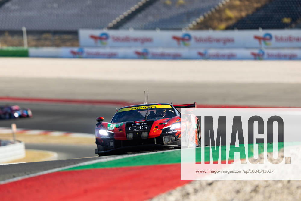AUTO - ELMS - 4 HOURS OF PORTIMAO 2026 51 SAMANI Charles-Henri (fra), LAURSEN Conrad (den), RIGON Davide (ita), AF Corse, Ferrari 296 LMGT3 Evo, LMGT3, action during the 4 Hours of Portimao 2026, 6th round of the 2026 European Le Mans Series on the Autodromo Internacional do Algarve from October 8 to 10, 2026 in Portimao, Portugal -