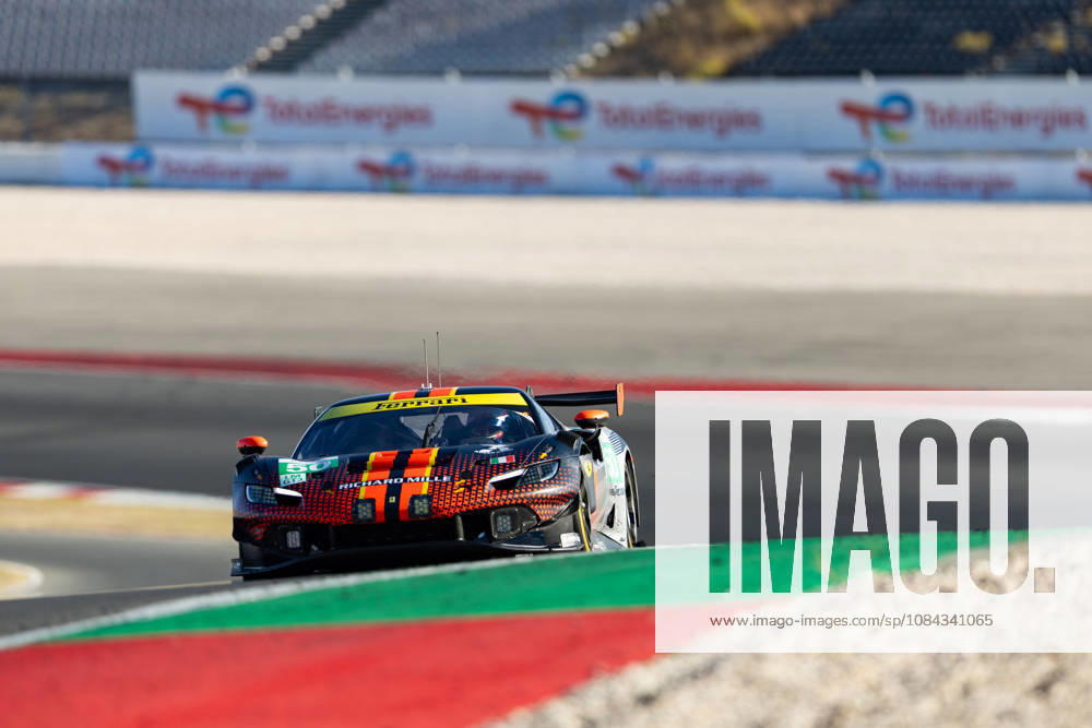 AUTO - ELMS - 4 HOURS OF PORTIMAO 2026 50 TOLEDO Custodio (usa), WADOUX Lilou (fra), AGOSTINI Riccardo (ita), Richard Mille AF Corse, Ferrari 296 LMGT3 Evo, LMGT3, action during the 4 Hours of Portimao 2026, 6th round of the 2026 European Le Mans Series on the Autodromo Internacional do Algarve from October 8 to 10, 2026 in Portimao, Portugal -