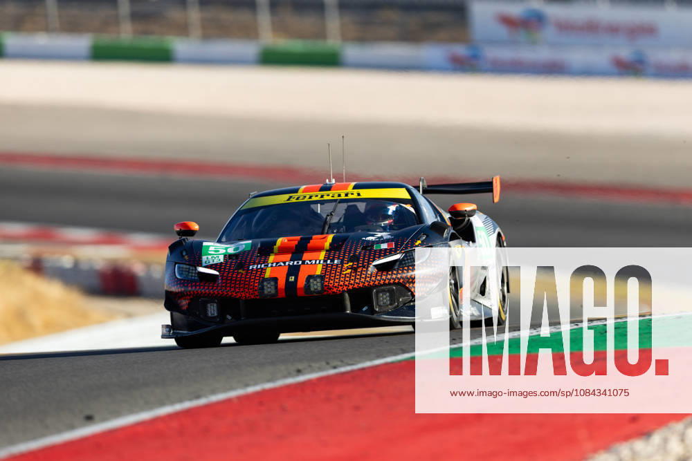 AUTO - ELMS - 4 HOURS OF PORTIMAO 2026 50 TOLEDO Custodio (usa), WADOUX Lilou (fra), AGOSTINI Riccardo (ita), Richard Mille AF Corse, Ferrari 296 LMGT3 Evo, LMGT3, action during the 4 Hours of Portimao 2026, 6th round of the 2026 European Le Mans Series on the Autodromo Internacional do Algarve from October 8 to 10, 2026 in Portimao, Portugal -