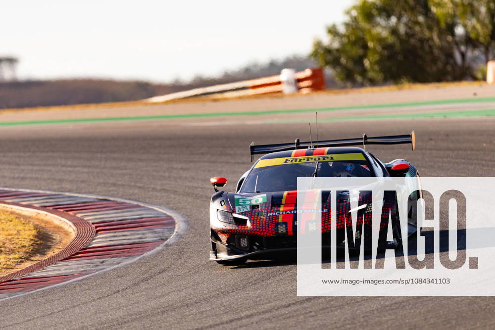 AUTO - ELMS - 4 HOURS OF PORTIMAO 2026 50 TOLEDO Custodio (usa), WADOUX Lilou (fra), AGOSTINI Riccardo (ita), Richard Mille AF Corse, Ferrari 296 LMGT3 Evo, LMGT3, action during the 4 Hours of Portimao 2026, 6th round of the 2026 European Le Mans Series on the Autodromo Internacional do Algarve from October 8 to 10, 2026 in Portimao, Portugal -