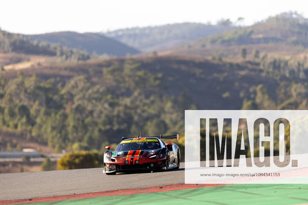 AUTO - ELMS - 4 HOURS OF PORTIMAO 2026 50 TOLEDO Custodio (usa), WADOUX Lilou (fra), AGOSTINI Riccardo (ita), Richard Mille AF Corse, Ferrari 296 LMGT3 Evo, LMGT3, action during the 4 Hours of Portimao 2026, 6th round of the 2026 European Le Mans Series on the Autodromo Internacional do Algarve from October 8 to 10, 2026 in Portimao, Portugal -