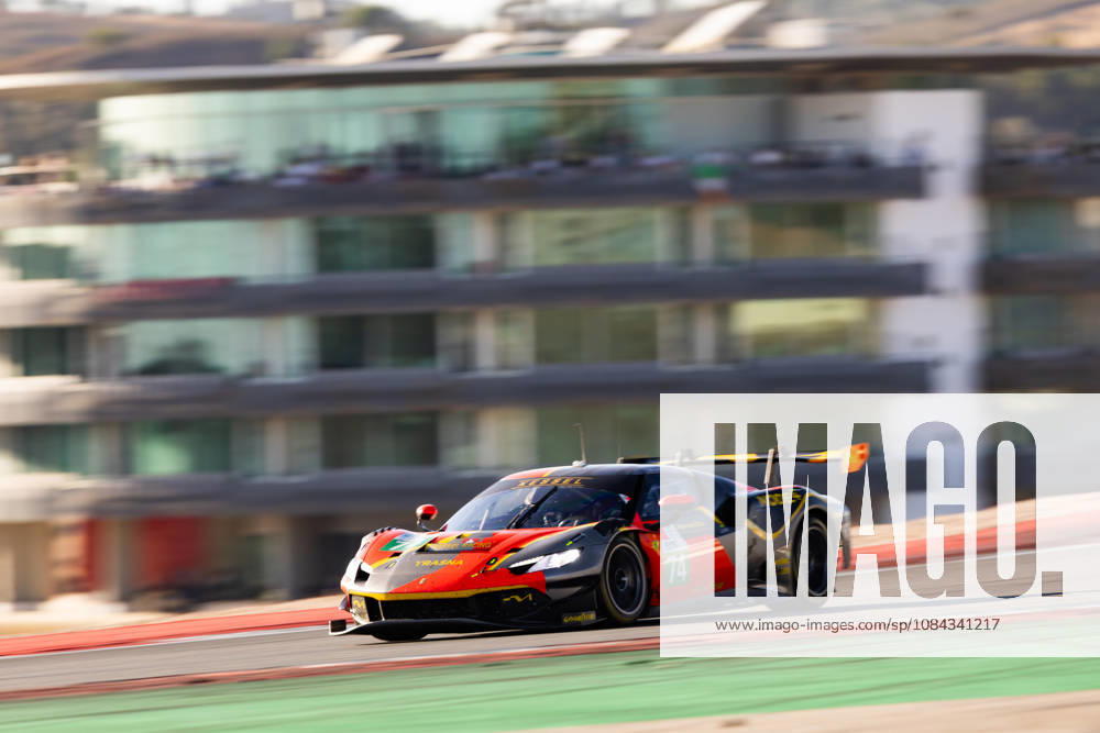 AUTO - ELMS - 4 HOURS OF PORTIMAO 2026 74 GILBERT Andrew (uae), RUEDA Fran (esp), LEROUX Romain (fra), Kessel Racing, Ferrari 296 LMGT3 Evo, LMGT3, action during the 4 Hours of Portimao 2026, 6th round of the 2026 European Le Mans Series on the Autodromo Internacional do Algarve from October 8 to 10, 2026 in Portimao, Portugal -