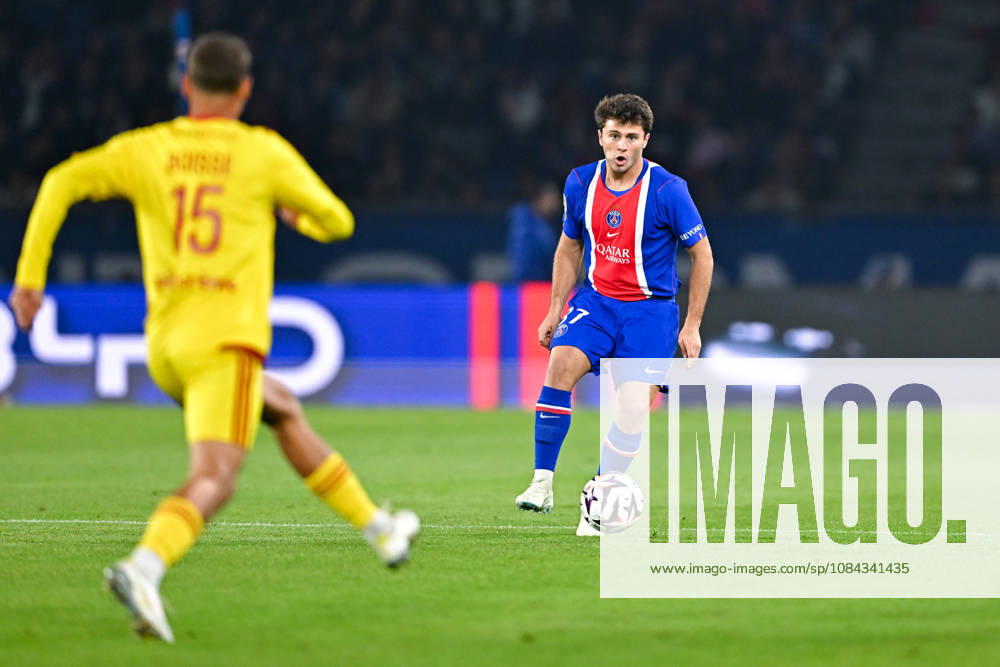 Paris Saint-Germain v Le Mans FC - Ligue 1 McDonald s 2026 2027 Noa BOISSE of Le Mans FC and Joao NEVES of Paris Saint-Germain during Ligue 1 McDonald s match between Paris and Le Mans at Parc des Princes on October 10, 2026 in Paris, France. Paris France
