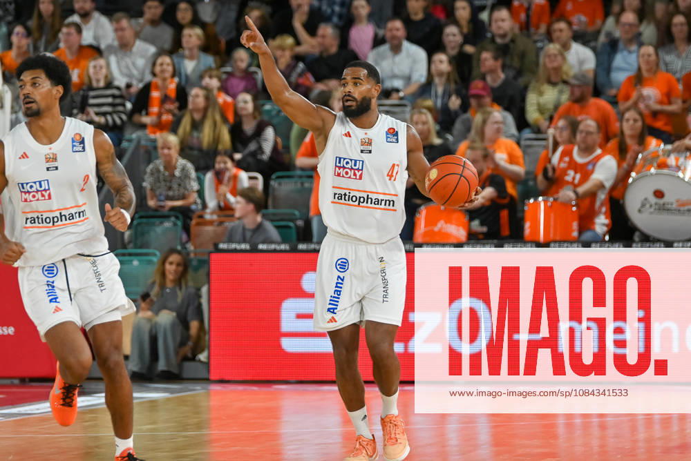 Marvin Heckel, ratiopharm Ulm, 47 on the ball: RASTA Vechta vs. ratiopharm Ulm, easyCredit Basketball Bundesliga, Matchday 5, 2026–2027 season, October 10, 2026, RASTA Vechta vs. ratiopharm Ulm, easyCredit Basketball Bundesliga, Matchday 5, 2026–2027 season, October 10, 2026, Vechta