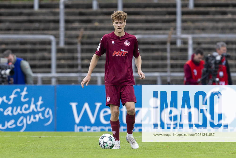 3rd Division, Fortuna Cologne vs. 1. FC Saarbrücken, October 10, 2026, Seymour Fünger, Fortuna Cologne, 5; 3rd Division, Fortuna Cologne vs. 1. FC Saarbrücken, Matchday 8, on October 10, 2026, Südstadion, Cologne DFB regulations prohibit any use of photographs as image sequences and or quasi-video