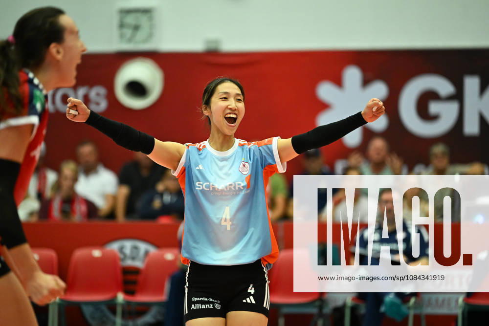 Yurika Bamba, Allianz MTV Stuttgart; Dresdner SC vs. Allianz MTV Stuttgart, Women s Volleyball Bundesliga, 2026–2027 season, October 10, 2026, Dresdner SC vs. Allianz MTV Stuttgart, Women’s Volleyball Bundesliga, 2026–2027 season, October 10, 2026, Dresden