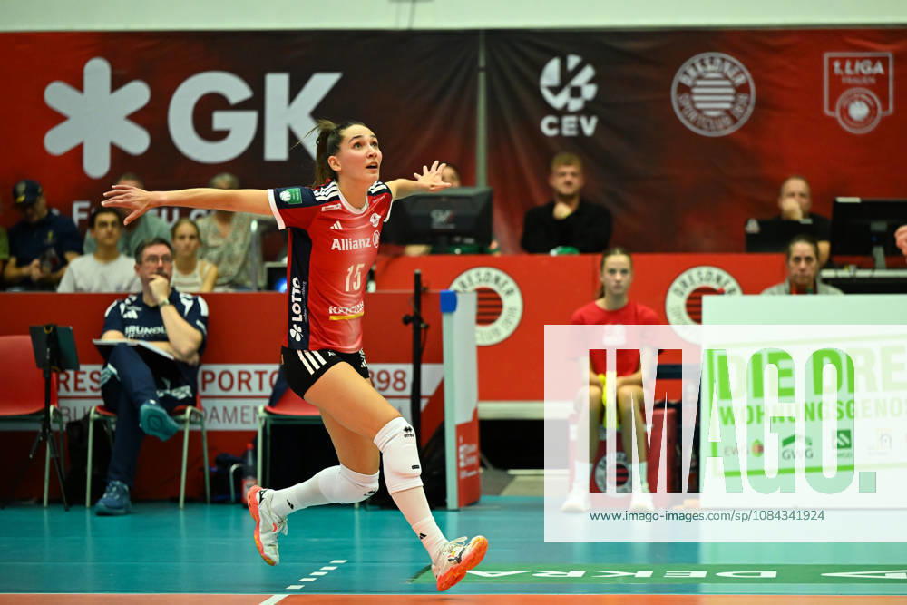 Karolina Fricova, Allianz MTV Stuttgart, Dresdner SC vs. Allianz MTV Stuttgart, Women s Volleyball Bundesliga, 2026–2027 season, October 10, 2026, Dresdner SC vs. Allianz MTV Stuttgart, Women’s Volleyball Bundesliga, 2026–2027 season, October 10, 2026, Dresden