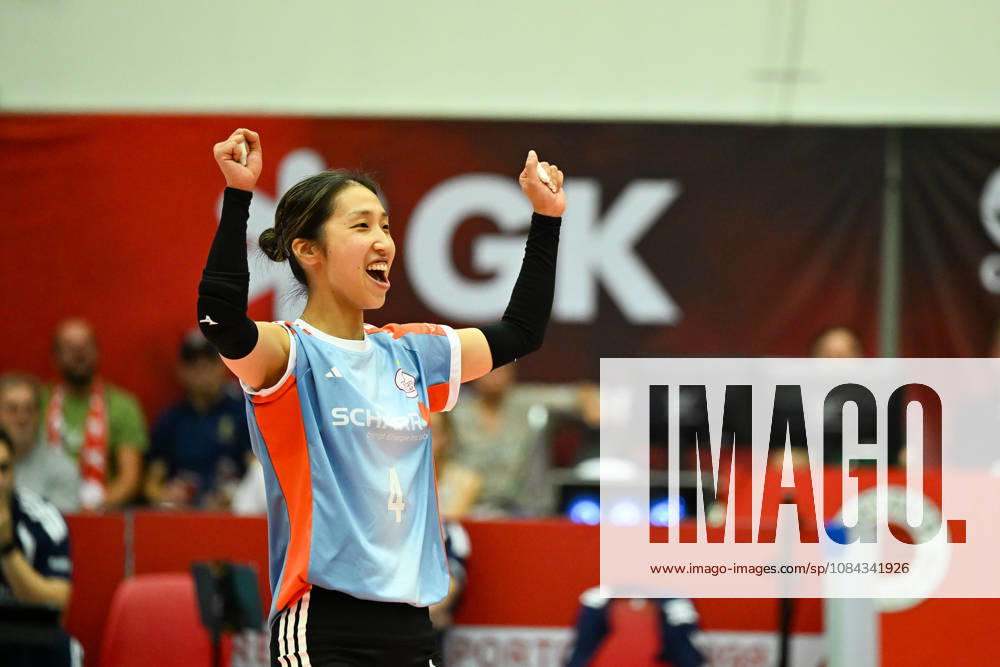 Yurika Bamba, Allianz MTV Stuttgart; Dresdner SC vs. Allianz MTV Stuttgart, Women s Volleyball Bundesliga, 2026–2027 season, October 10, 2026, Dresdner SC vs. Allianz MTV Stuttgart, Women’s Volleyball Bundesliga, 2026–2027 season, October 10, 2026, Dresden