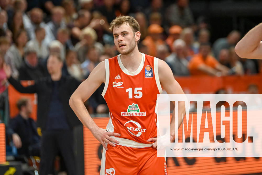 Linus Trettin, RASTA Vechta, 15 RASTA Vechta vs. ratiopharm Ulm, easyCredit Basketball Bundesliga, Matchday 5, 2026–2027 Season, October 10, 2026, RASTA Vechta vs. ratiopharm Ulm, easyCredit Basketball Bundesliga, Matchday 5, 2026–2027 Season, October 10, 2026, Vechta