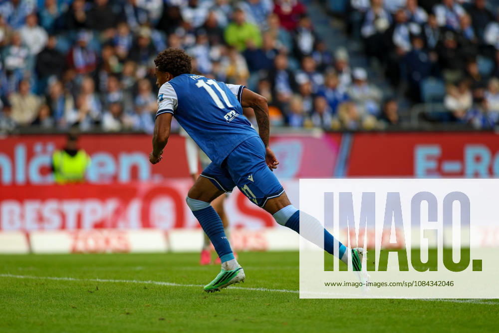 Germany, Soccer, Men s, 3rd Division, 2026–2027 Season, MSV Duisburg vs. TSG Hoffenheim II, Jykese Fields of TSG II in action, individual play