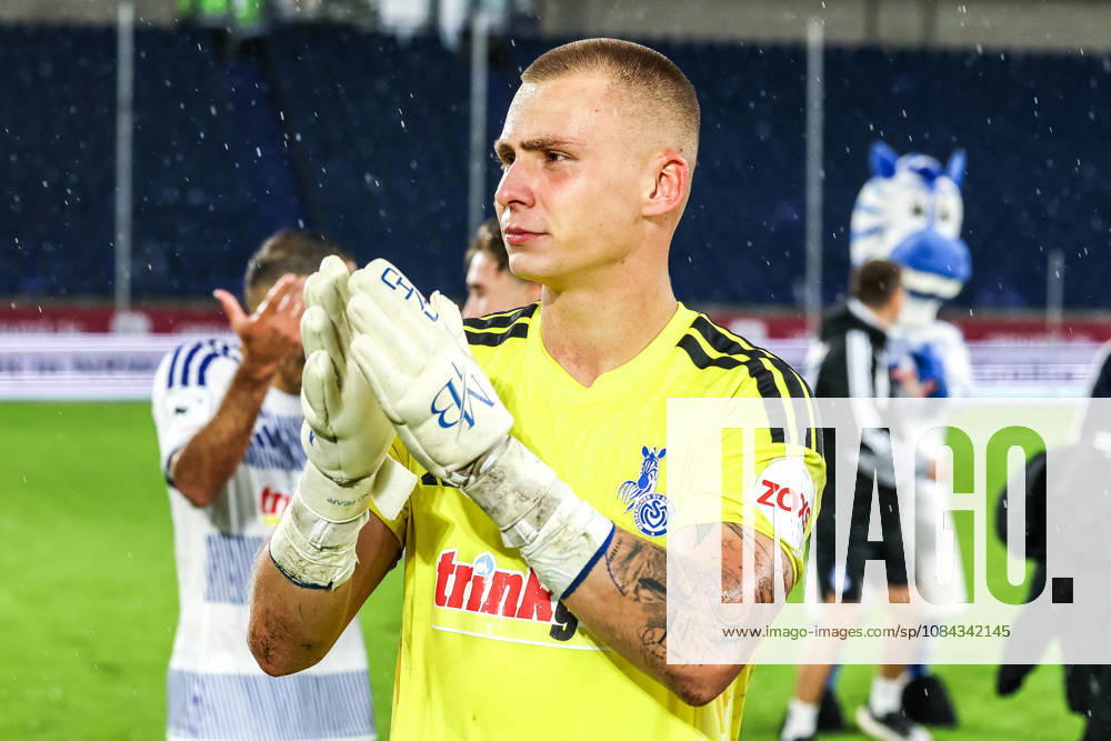 Sports, Soccer, 3rd Division, 2026–2027 Season, Matchday 8: MSV Duisburg vs. TSG 1899 Hoffenheim II, October 10, 2026, Schauinsland Reisen Arena, Max Braune, MSV Duisburg, 1 Duisburg, Schauinsland Reisen Arena, North Rhine-Westphalia, Germany