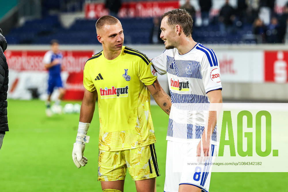 Sports, Soccer, 3rd Division, 2026–2027 Season, Matchday 8: MSV Duisburg vs. TSG 1899 Hoffenheim II, October 10, 2026, Schauinsland Reisen Arena, Max Braune, MSV Duisburg, 1 Aljaz Casar MSV Duisburg, 8 Duisburg Schauinsland Reisen Arena North Rhine-Westphalia Germany